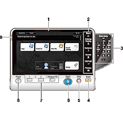 Konica Minolta KP-101 Key Pad