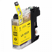 Compatible Brother LC103Y Yellow Ink Cartridge