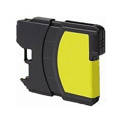 Compatible Brother LC65HYY Yellow Ink Cartridge