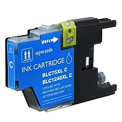 Compatible Brother LC75C Cyan Ink Cartridge