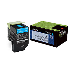 Lexmark 70C0HCG Cyan Toner Cartridge for US Government Lexmark 70C0HCG Cyan Toner Cartridge for US Government