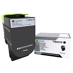 Lexmark 71B0010 Black Toner Cartridge