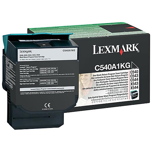 Lexmark C540A4KG Black Toner Cartridge for US Government