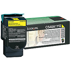 Lexmark C540A4YG Yellow Toner Cartridge for US Government