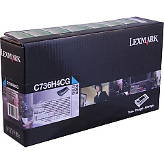 Lexmark C736H4CG Cyan Toner Cartridge for US Government