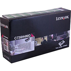 Lexmark C736H4MG Magenta Toner Cartridge for US Government