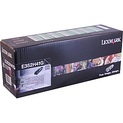 Lexmark E352H41G Black Toner Cartridge for US Government Lexmark E352H41G Black Toner Cartridge for US Government