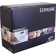 Lexmark T650H41G Black Toner Cartridge for US Government Lexmark T650H41G Black Toner Cartridge for US Government