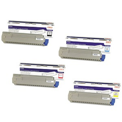 Okidata MC860 Toner Cartridge Set