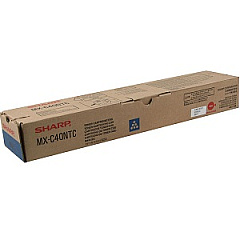 Sharp MX-C40NTC Cyan Toner Cartridge
