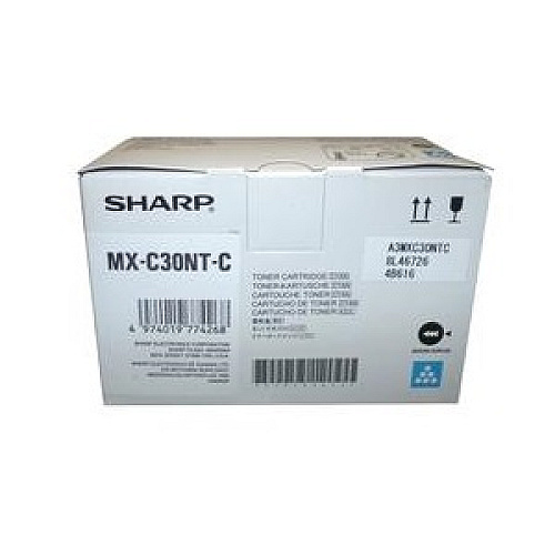 Sharp MXC30NTC Cyan Toner Cartridge