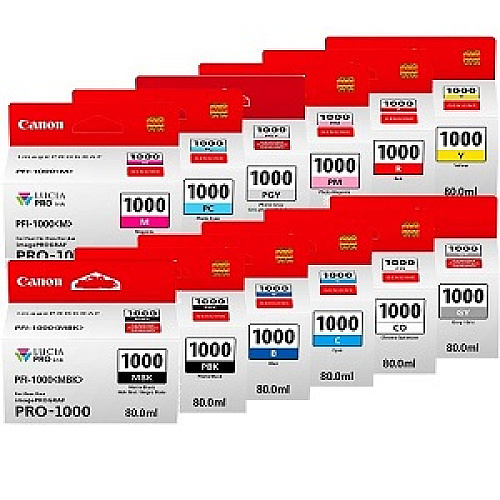 Canon PFI-1000 Ink Tank Set | BlueDogInk.com