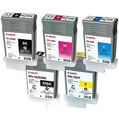 Canon PFI-102 Ink Tank Set