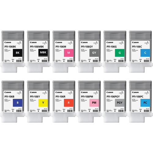 Canon PFI-106 Ink Tank Set