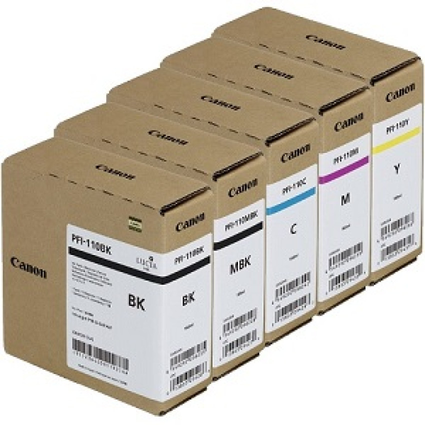 Canon PFI-110 インクカートリッジ 3色セット Canon PFI-110 Ink Tank Set | BlueDogInk.com