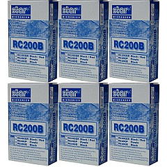 Compatible Star RC200B Black Ribbon Cartridges