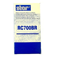 Star RC700BR Black Red Ribbon Cartridge