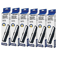 Epson S015337 Black Ribbon Cartridges
