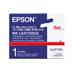 Epson SJIC7 Red Ink Cartridge