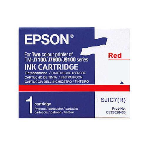 Epson SJIC7 Red Ink Cartridge