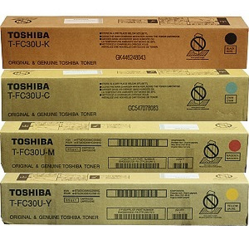 TOSHIBA FPL30EX-D 30W 10本セット Toshiba TFC30 Toner Cartridge Set | BlueDogInk.com