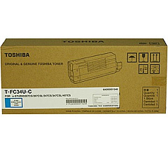 Toshiba TFC34UC Cyan Toner Cartridge