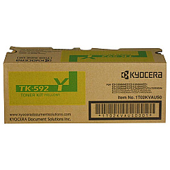 Kyocera TK592Y Yellow Toner Cartridge