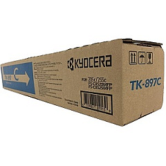 Kyocera TK897C Cyan Toner Cartridge