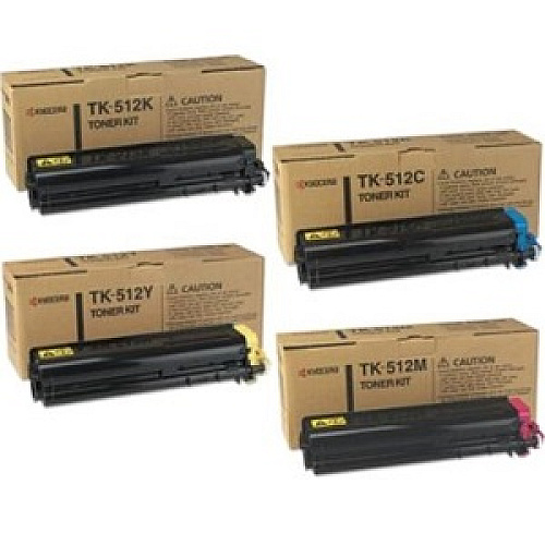 Kyocera TK512 Toner Cartridge Set