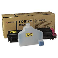 Kyocera TK512M Magenta Toner Cartridge