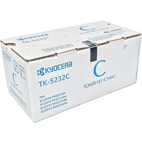 Kyocera TK5232C Cyan Toner Cartridge