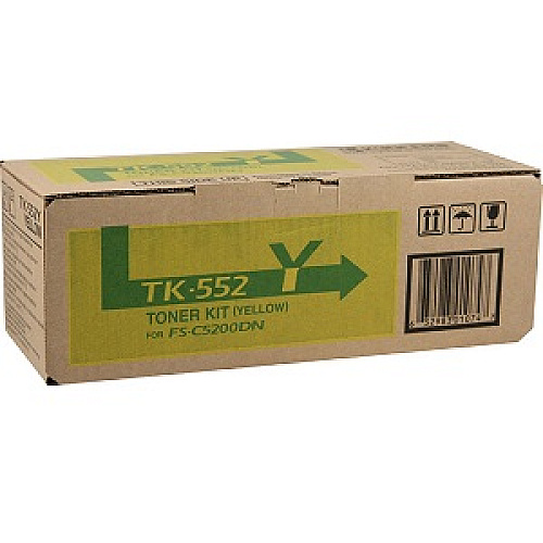 Kyocera TK552Y Yellow Toner Cartridge