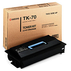Kyocera TK70 Black Toner Cartridge