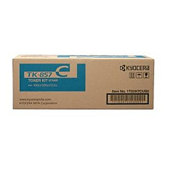 Kyocera TK857C Cyan Toner Cartridge