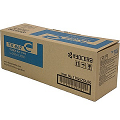 Kyocera TK867C Cyan Toner Cartridge