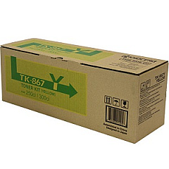 Kyocera TK867Y Yellow Toner Cartridge