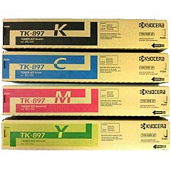 Kyocera TK897 Toner Cartridge Set Kyocera TK897 Toner Cartridge Set
