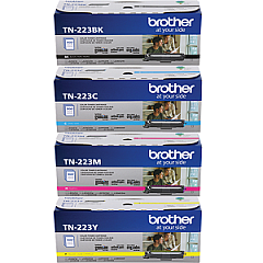 Brother TN223 Toner Cartridge Set