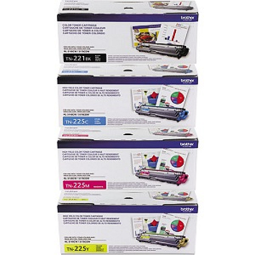 Brother TN225 Toner Cartridge Set