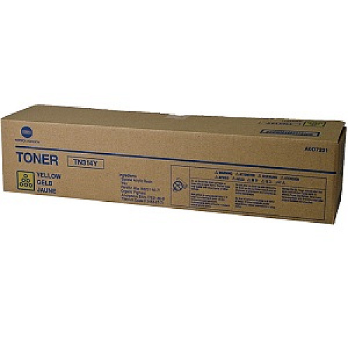 Konica Minolta TN314Y Yellow Toner Cartridge