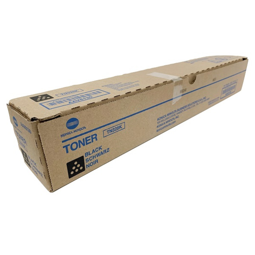 Konica Minolta TN328K (AAV8130) Black Toner Cartridge | BlueDogInk.com