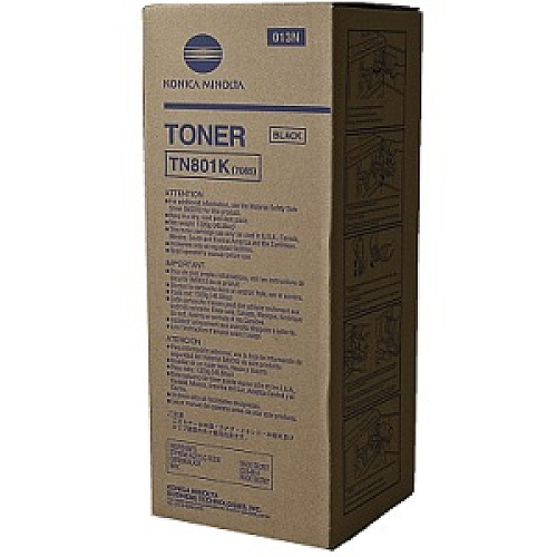 Konica Minolta TN801K Black Toner Cartridge