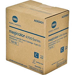 Konica Minolta A0X5431 Cyan Toner Cartridge