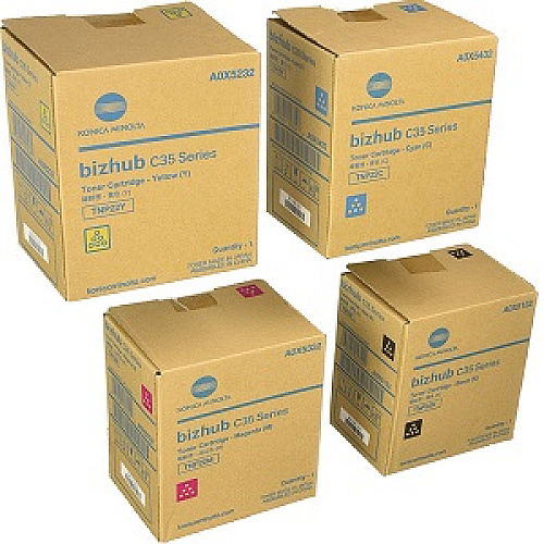 Konica Minolta TNP22 Toner Cartridge Set