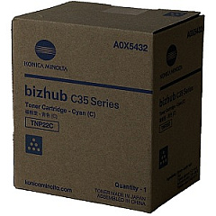 Konica Minolta A0X5432 Cyan Toner Cartridge