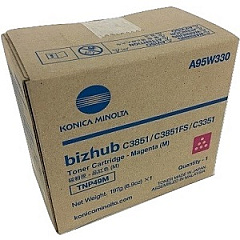 Konica Minolta TNP49M Magenta Toner Cartridge