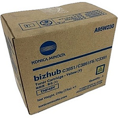 Konica Minolta TNP49Y Yellow Toner Cartridge