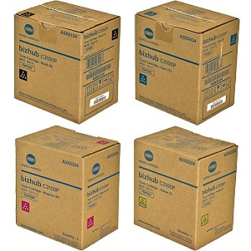 Konica Minolta TNP50 Toner Cartridge Set