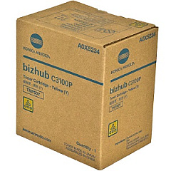 Konica Minolta TNP50Y Yellow Toner Cartridge