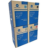 Konica Minolta TNP81 Toner Cartridge Set
